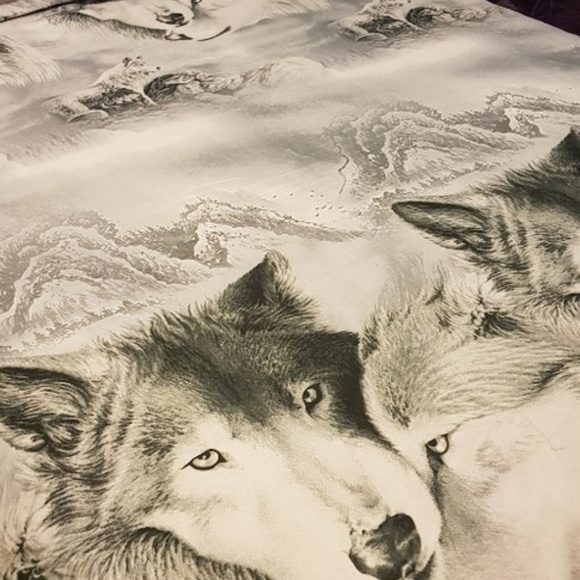 3D bedding 3D wolves - Picture 4 of 7